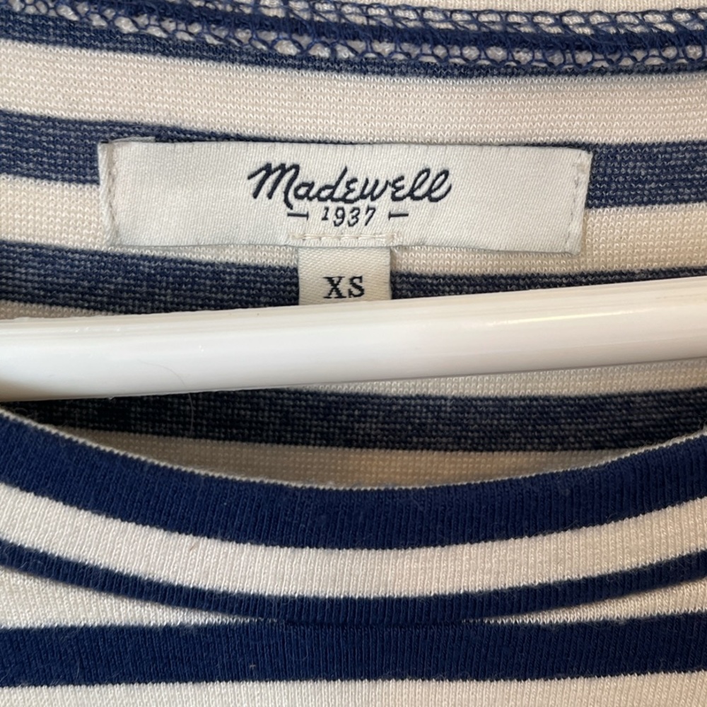 Madewell Striped Shift Dress - Picture 4 of 4